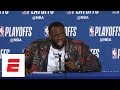 Draymond Green goes off after reporter asks about Warriors 'wanting' Rockets | ESPN