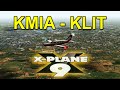 X-Plane 9 || Miami, FL (KMIA) to Little Rock, AR (KLIT)