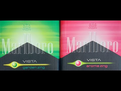 Marlboro Vista Garden-Aroma Zing. Подробный обзор.