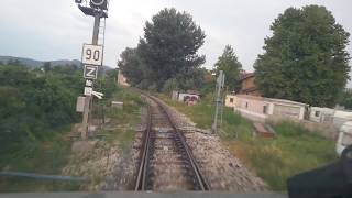 Aix en Provence à Manosque ligne Marseille Briançon Cab drive SNCF en cabine XTER X72500