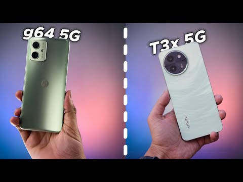 Don&#39;t Buy This.. 😢: Vivo T3x 5G Vs Moto g64 5g 🔥 | Camera, Gaming, Battery, Display specs wise compa