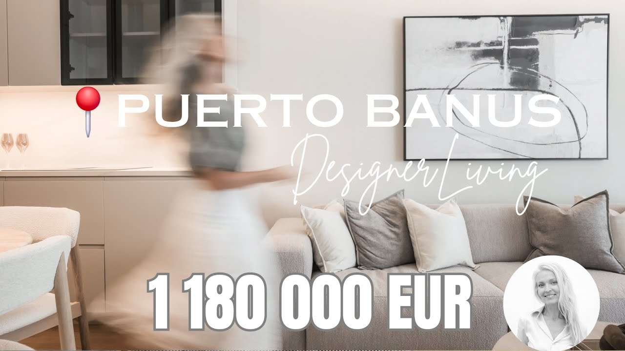 Inside a €1M Modern Apartment in Puerto Banús | Marbella Real Estate Tour