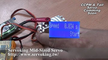 Servoking Mid-Sized Servo DS-795 First View