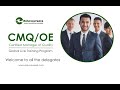 1st Day CMQ/OE Session Recordings | ASQ |Training Program