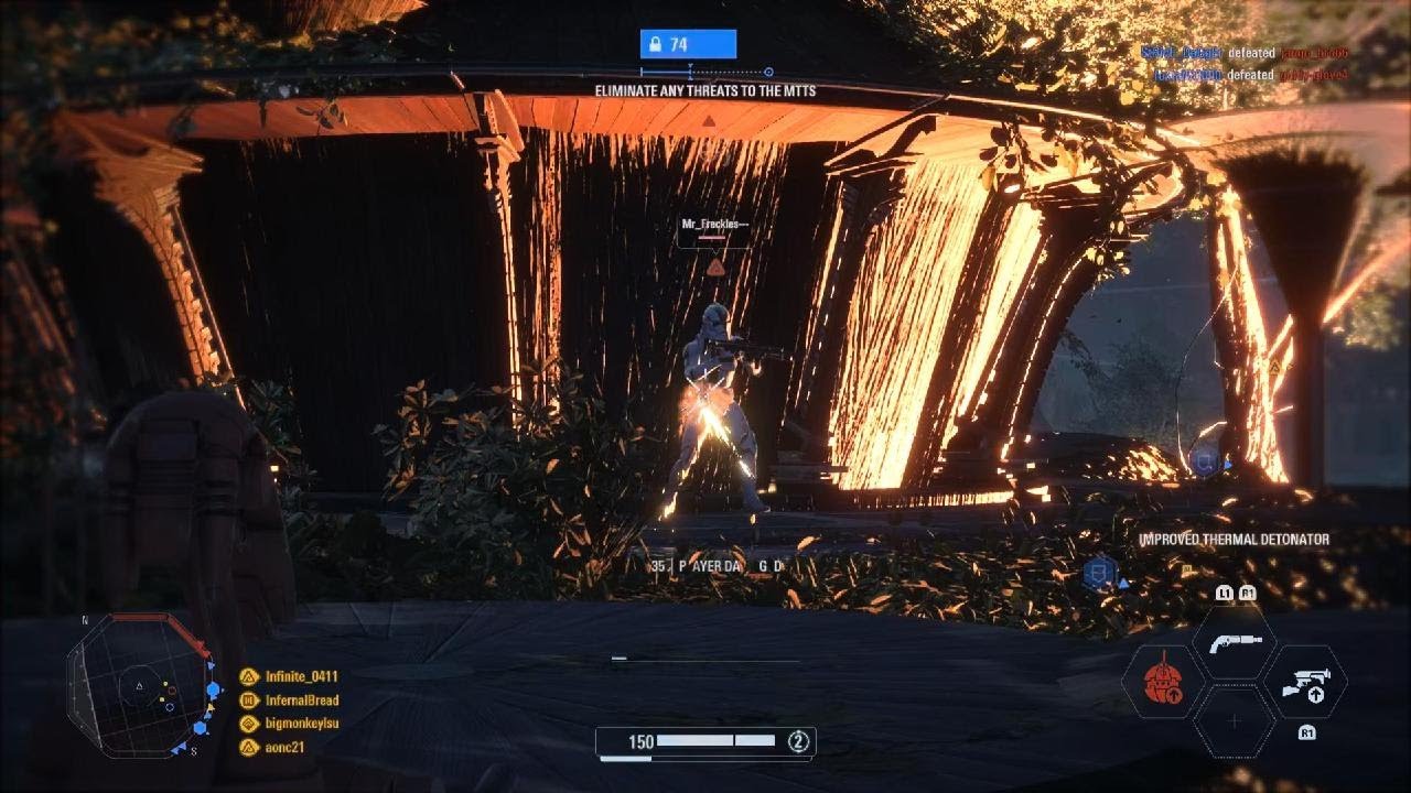 STAR WARS Battlefront II Galactic assault separatists gameplay (No ...