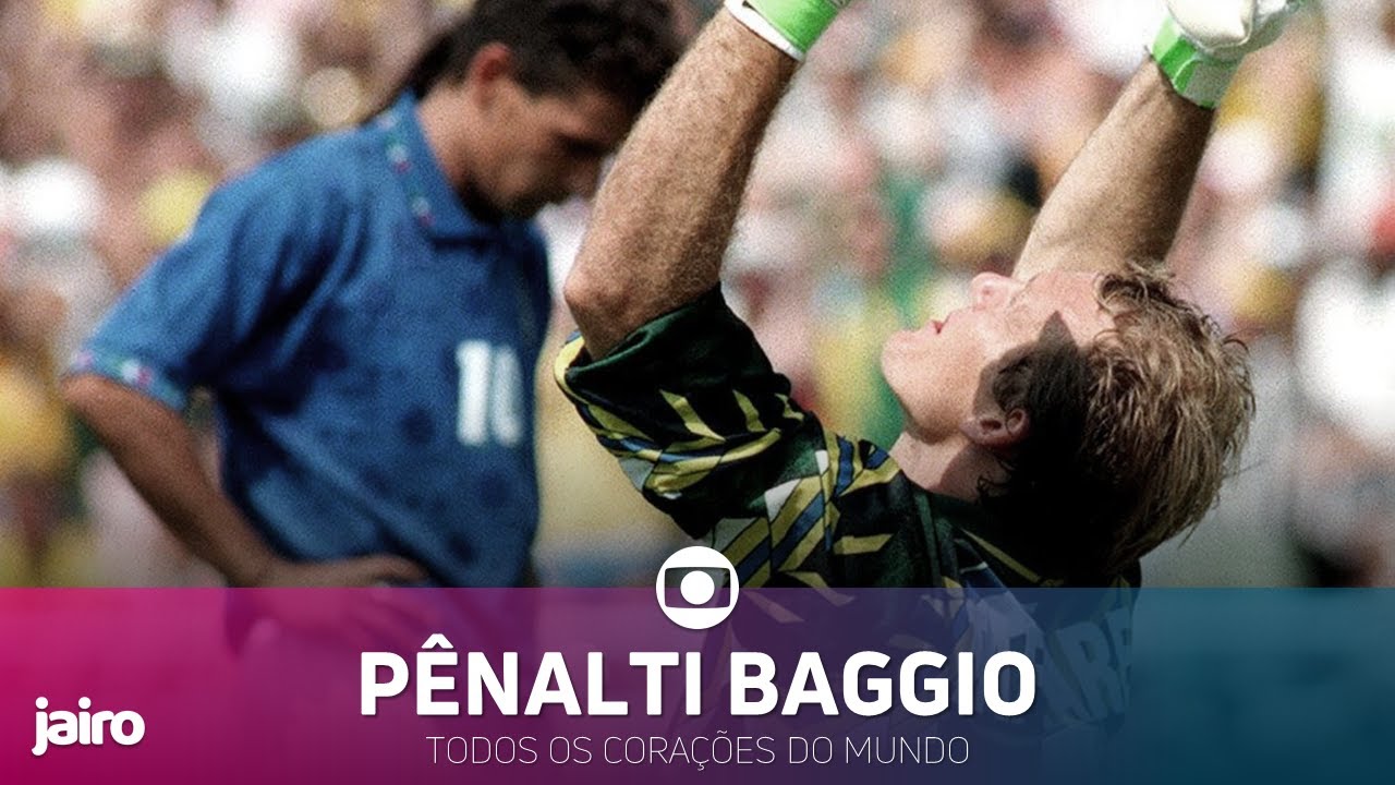 Cobrando faltas com Roby Baggio