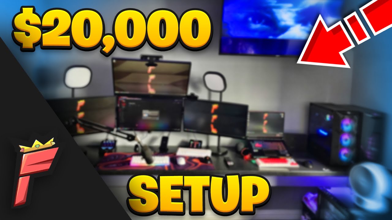The Ultimate Cable Management Gaming Setup 2022 *$20,000* - YouTube