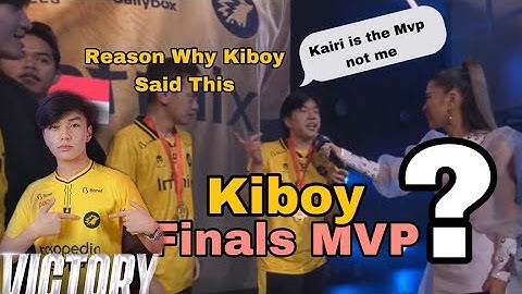 Kiboy Finals Mvp? Reason Why He said Kairi is The MSC 2023 Finals MVP