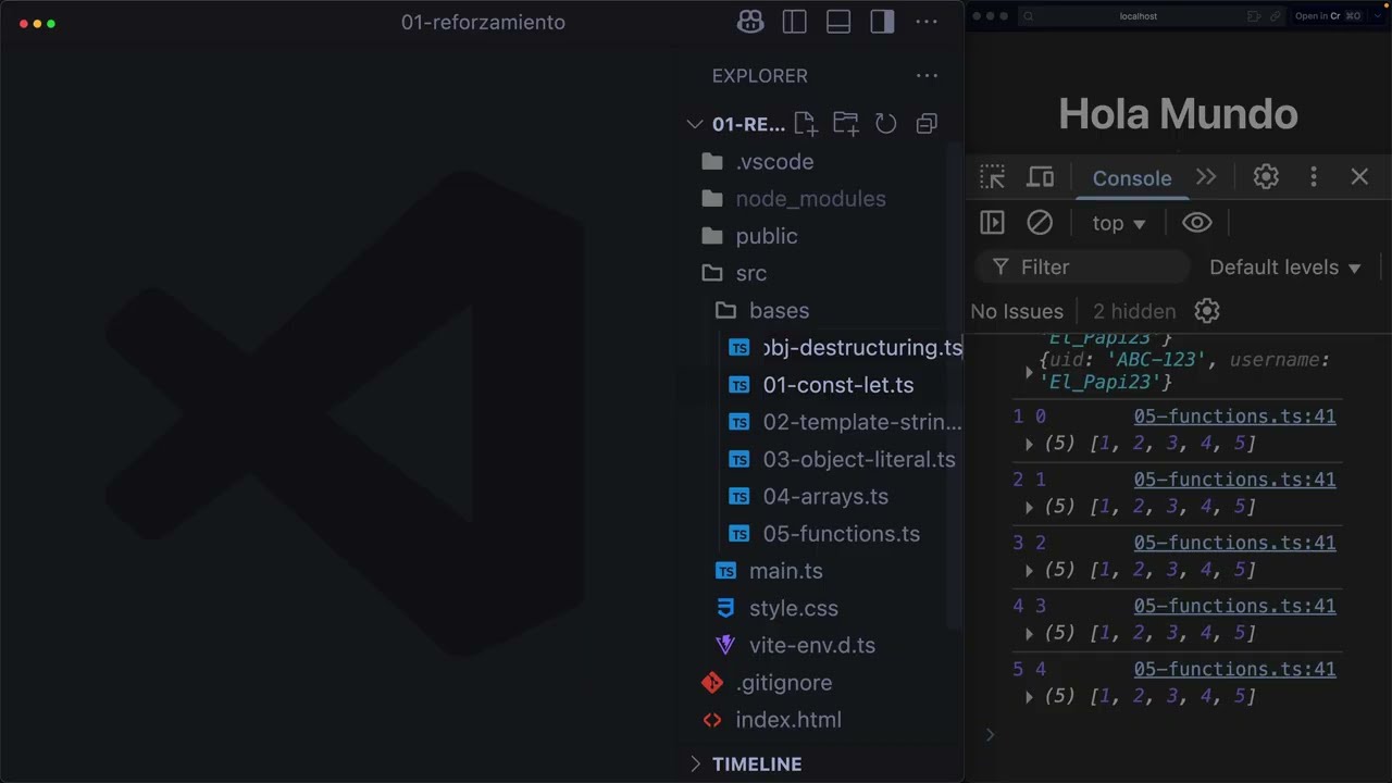 [S3/L11] React: de cero a experto (con TypeScript) - Desestructuración de objetos