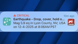 USGS says Nevada quake report false after NorCal residents get alert