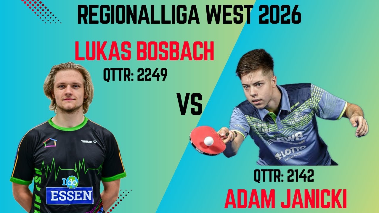 Lukas Bosbach - Adam Janicki | Regionalliga West 2026