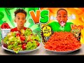 HEALTHY VS SPICY FOOD CHALLENGE