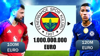 1 MİLYAR EURO BÜTÇE İLE FENERBAHÇE Yİ YÖNETTİM | EA FC 25 SON VİDEOM
