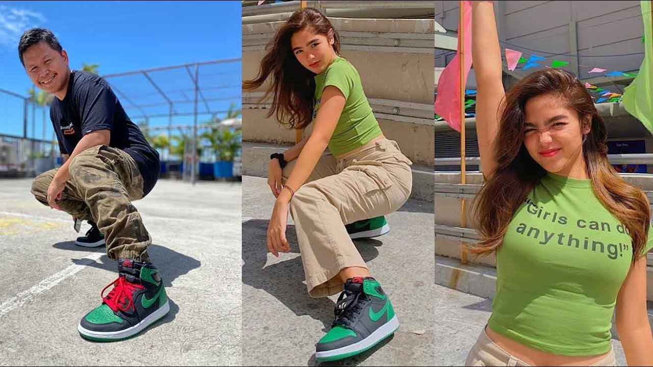 pine green jordan 1 outfits