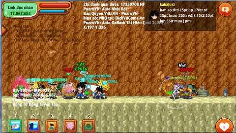 Ngọc rồng online.Đi up dt trong bdkb cấp 110