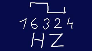 16324 hz square