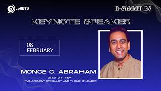 DTU E-Summit 2026: Keynote Speaker Session: Monce C. Abraham, THEV