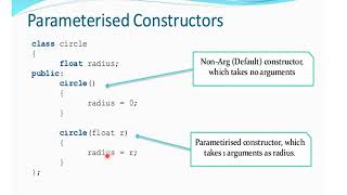 constructors in C++ Part2