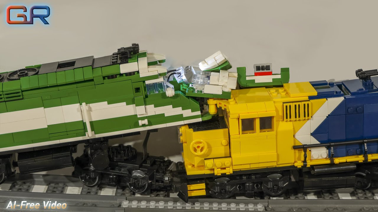 LEGO Train Set Fails 4