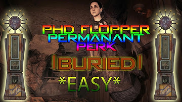 Buried Zombies - How to get PHD Flopper Permanent Perk
