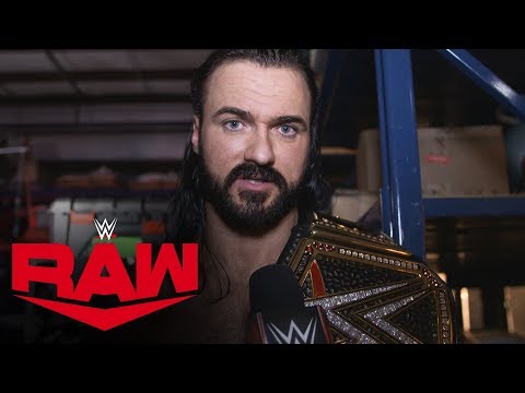 Drew McIntyre on the importance of defeating Seth Rollins: Raw Exclusive, May 4, 2020