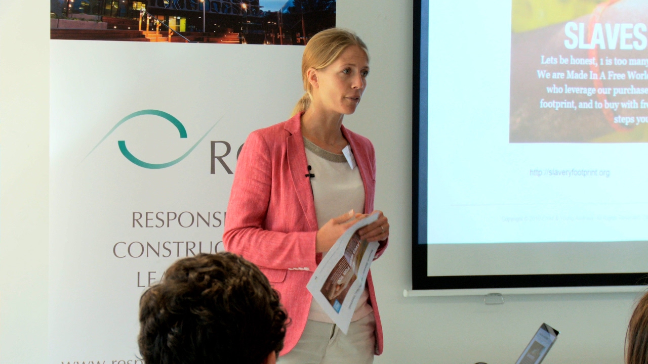 Presentation by Zoe Leffler, EY