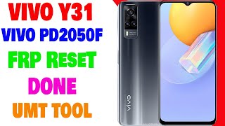 Vivo Y31 2021 Pin Code  Vivo Pd2050f  Frp Reset Done By Umt Tool  Umar Mobile