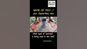 ▶️ SCC Slump-Flow Test Demonstration 📹 #scc #concrete #QualityControl #ConcreteTechnology #civil