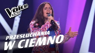 Ania Jarząbek - „Aura” - Przesłuchania w ciemno - YouTube