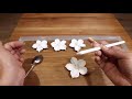 DIY , Como hacer flores en porcelana fria SIN MOLDES , Manualidades faciles , utiles y economicas