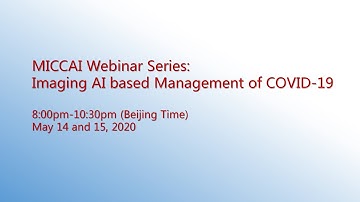 May 14 05 Jong Chul Ye: Deep Learning COVID 19 Features on CXR using Limited Training Data Sets
