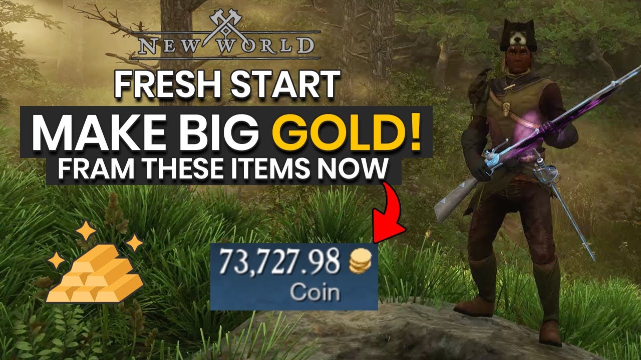 Farm This NOW & Make Easy Gold In New World Fresh Servers (Gold Guide) Farm This NOW & Make Easy Gold In New World Fresh Servers (Gold Guide)