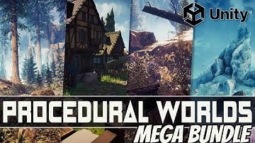 Procedural Worlds Unity Mega Bundle -- With Asset Previews!