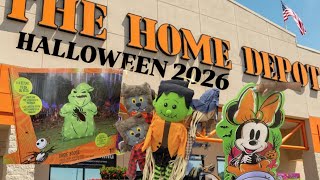 HOME DEPOT HALLOWEEN 2026 🎃 NEW DECOR + DISNEY HALLOWEEN MERCH!