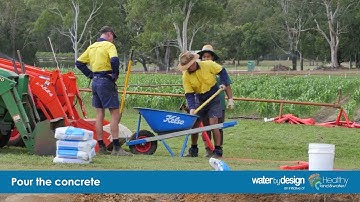 How to build a high efficiency sediment (HES) basin