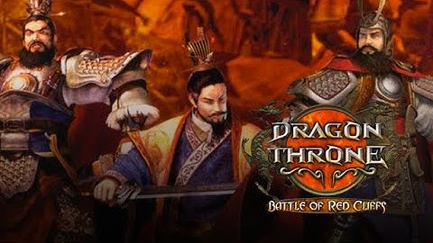 Dragon throne battle of red cliffs sua lỗi chuột nhanh