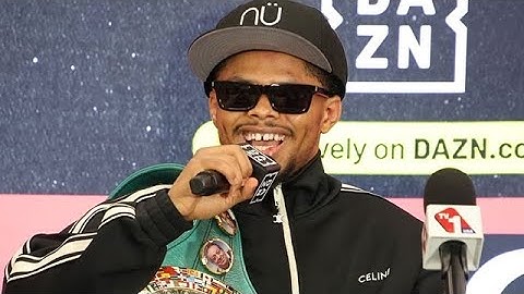 Shakur Stevenson CALLS OUT Gervonta Davis • FULL POST-FIGHT PRESS CONFERENCE vs William Zepeda