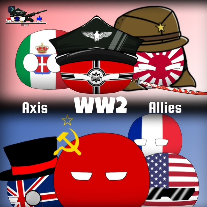 World Wars/ Acido Countryballs/ @Wel3270 #countryballs #edit #history #world #animation #fyp