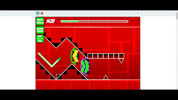 Geometry dash scratch level part 2