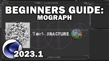 Cinema 4d 2023.1 Beginners Guide Pt8 (Mograph)