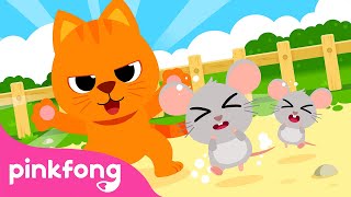 Meow! The Cat Song | Farm \u0026 Domestic Animals | Nursery Rhymes | Animal Songs | Pinkfong Songs