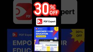 How students get PDF Expert 30% off (Lifetime Deal!) 🎓 #shorts #pdfexpert #college #macbook #shorts