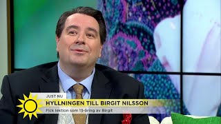 Här är hyllningen till minne av operasångerskan Birgit Nilsson - Nyhetsmorgon (TV4)