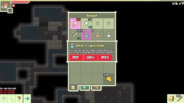 Pixel Dungeon: Run through of whole game with Gladiator