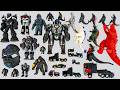Evolution of Transformers Nemesis Prime, Optimus Primal & Godzilla Toys | All Black Trucks vs Kaiju