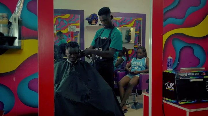 short cinematic promo video for a barbing salon