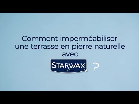 Imperméabilisant eau et graisses pour toitures, murs et sols extérieurs Starwax 1L