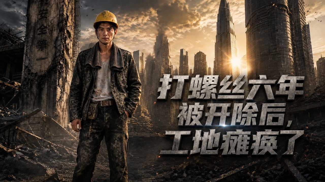 打螺絲六年被開除後，工地瞬間癱瘓