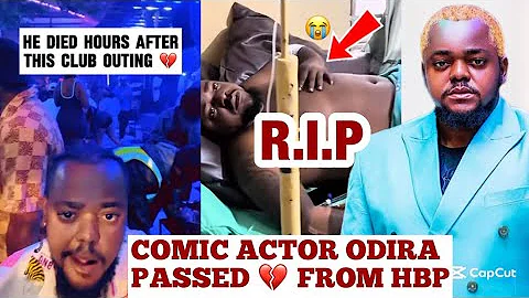 SAD: NOLLYWOOD ACTOR ODIRA NWOBU SUDDENLY PASSED AFTER A BRIEF OUTING IN SOUTH AFRICA TODAY 