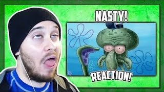 NASTY! - Reacting to YTP Spingebill Does The Nasty With His Lips Whilst Everyone Watches